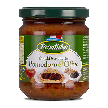 Condibruschette Pomodoro e Olive