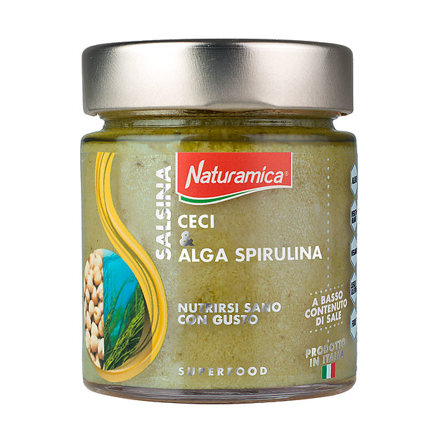 Ceci e alga spirulina